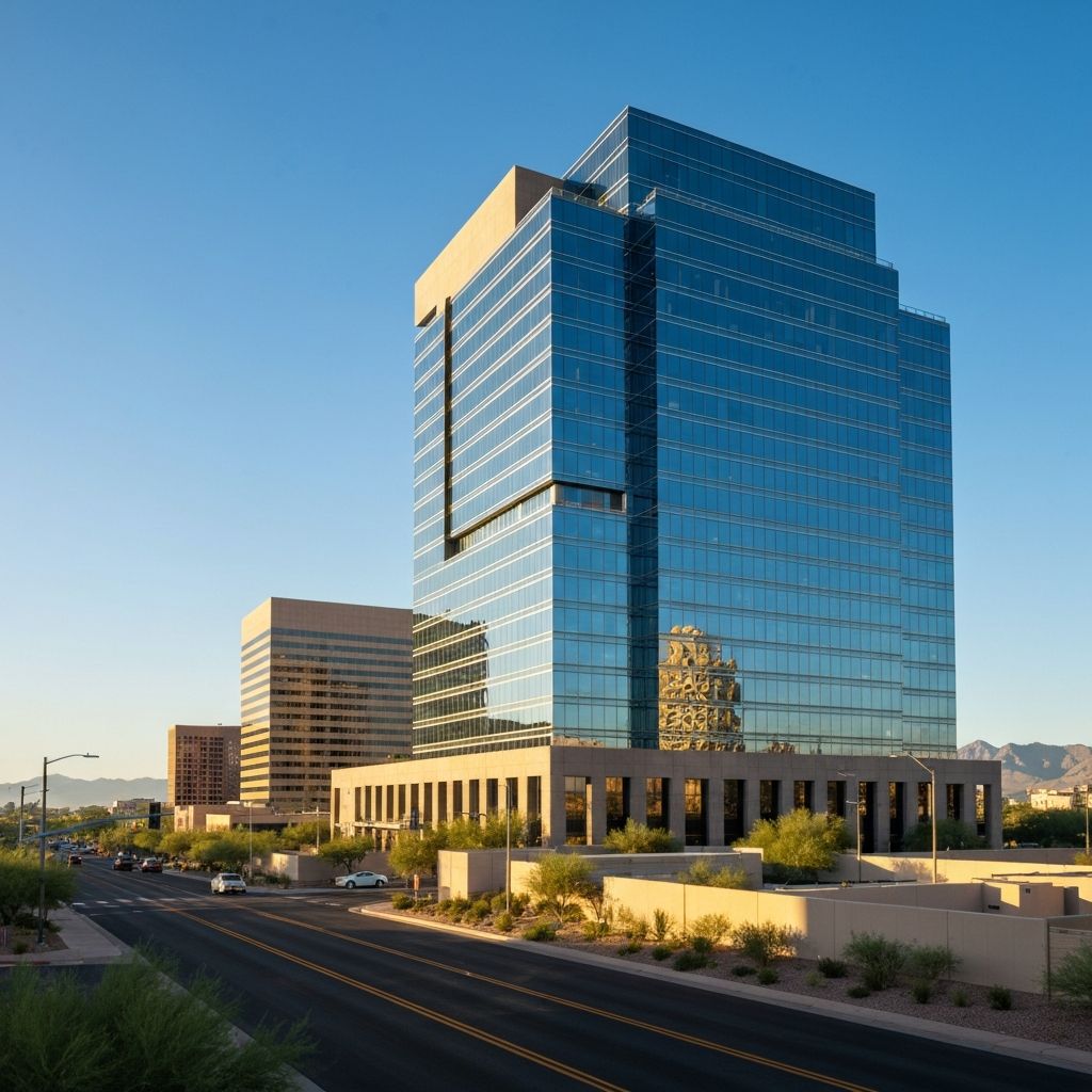 Modern luxury Arizona office building